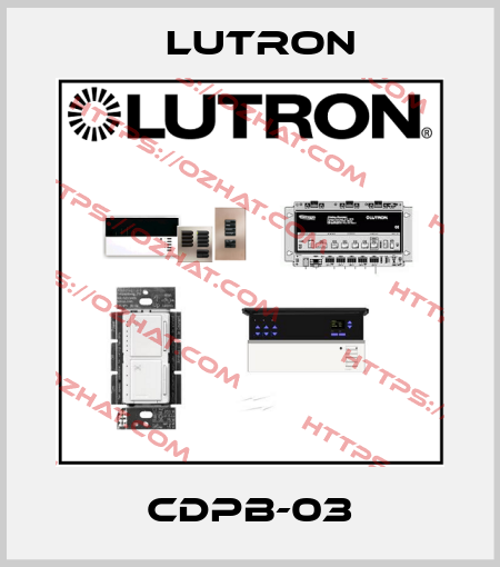 CDPB-03 Lutron