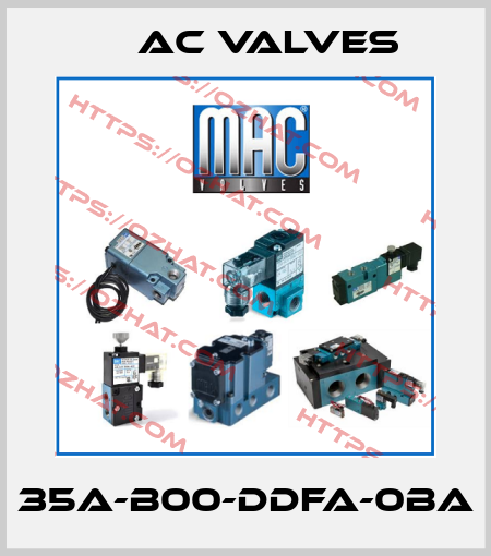 35A-B00-DDFA-0BA МAC Valves