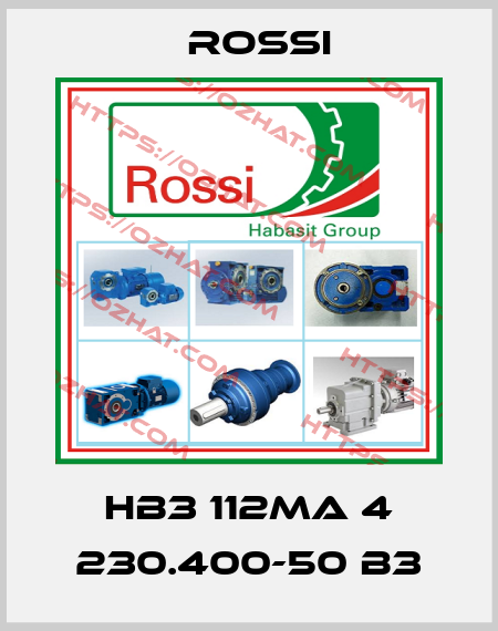 HB3 112MA 4 230.400-50 B3 Rossi
