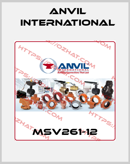 MSV261-12 Anvil International
