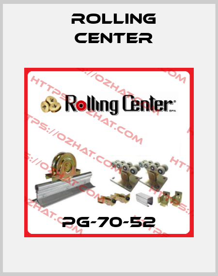 PG-70-52 Rolling Center