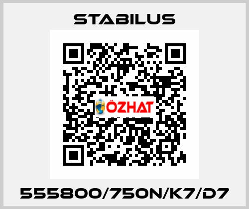 555800/750N/K7/D7 Stabilus