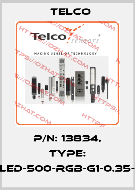 p/n: 13834, Type: SI-LED-500-RGB-G1-0.35-T4 Telco