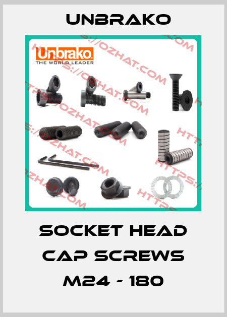 SOCKET HEAD CAP SCREWS M24 - 180 Unbrako