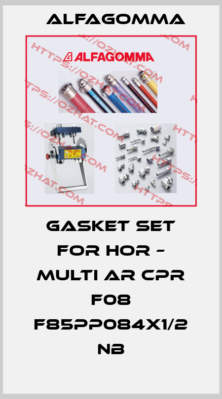 gasket set for HOR – Multi AR CPR F08 F85PP084x1/2 NB Alfagomma