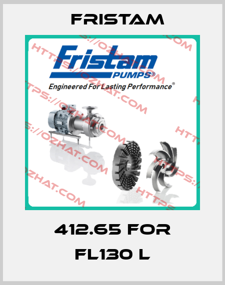 412.65 for FL130 L Fristam