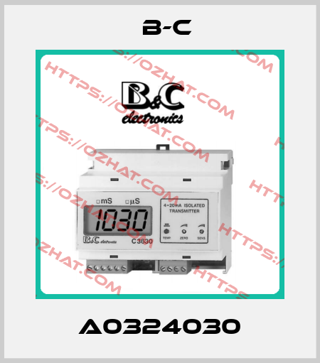 A0324030 B-C