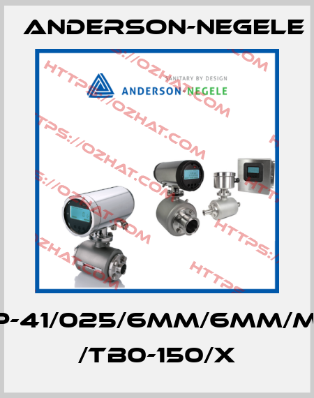 TFP-41/025/6MM/6MM/MPU /TB0-150/X Anderson-Negele
