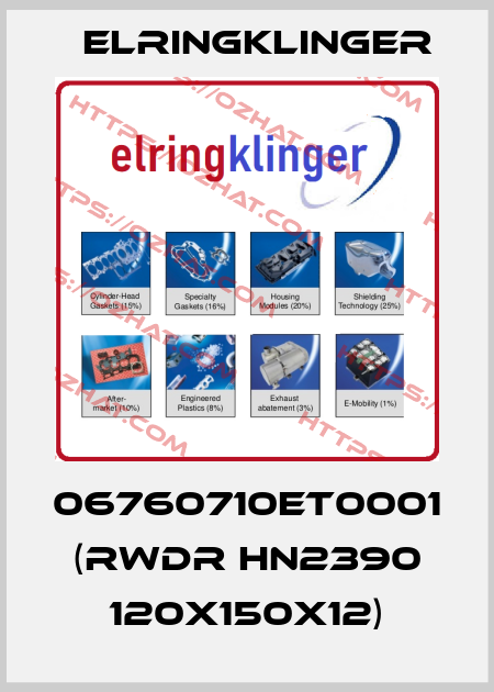 06760710ET0001 (RWDR HN2390 120X150X12) ElringKlinger