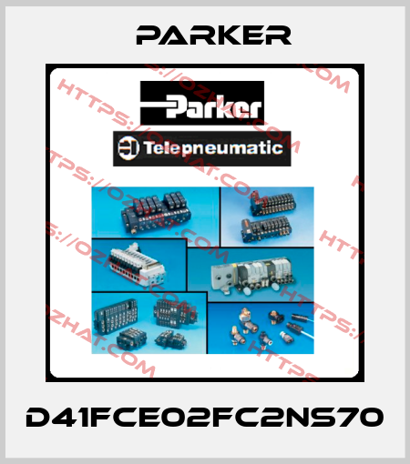 D41FCE02FC2NS70 Parker