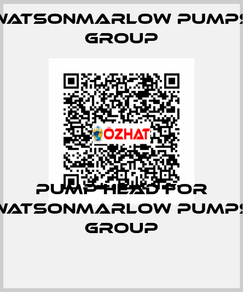 pump head for Watsonmarlow Pumps Group Watsonmarlow Pumps Group
