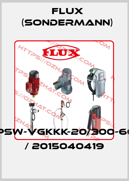 RM-PPSW-VGKKK-20/300-60(60S) / 2015040419 Flux (Sondermann)