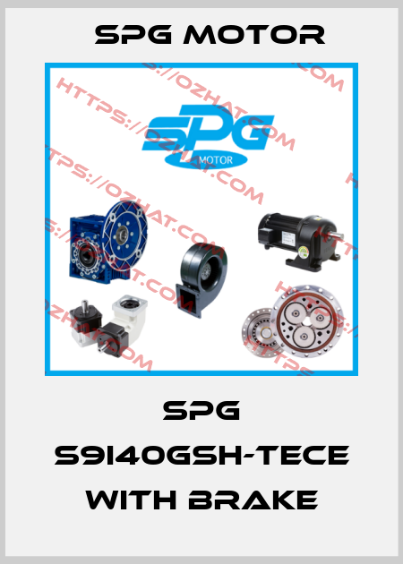 SPG S9I40GSH-TECE with brake Spg Motor