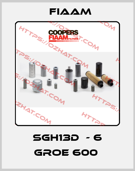 SGH13D  - 6 GROE 600  Fiaam