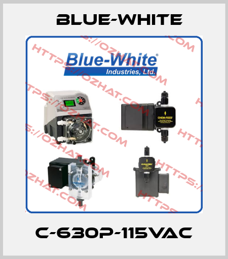 C-630P-115VAC Blue-White