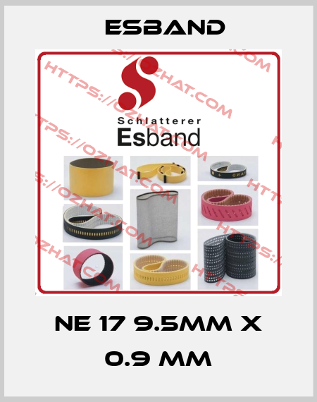 NE 17 9.5mm x 0.9 mm Esband