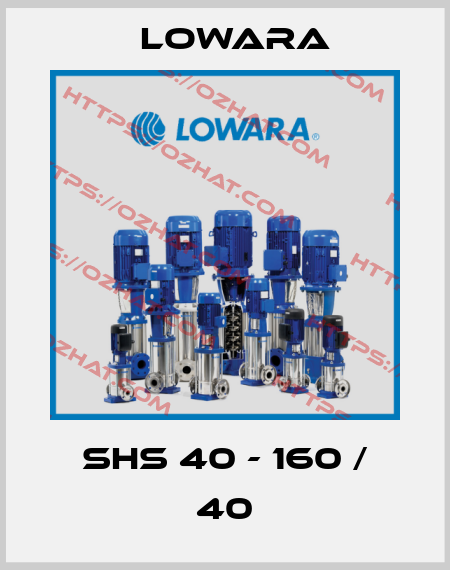 SHS 40 - 160 / 40 Lowara