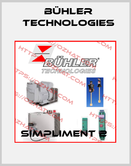 SIMPLIMENT 2  Bühler Technologies