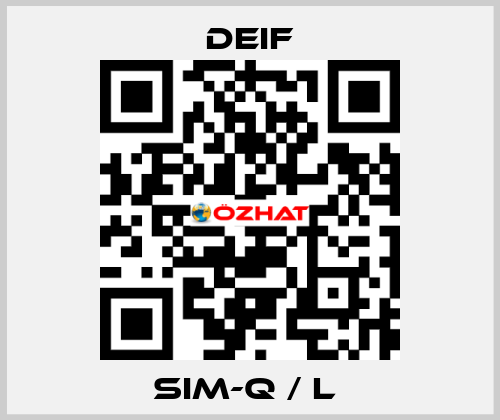 SIM-Q / L  Deif