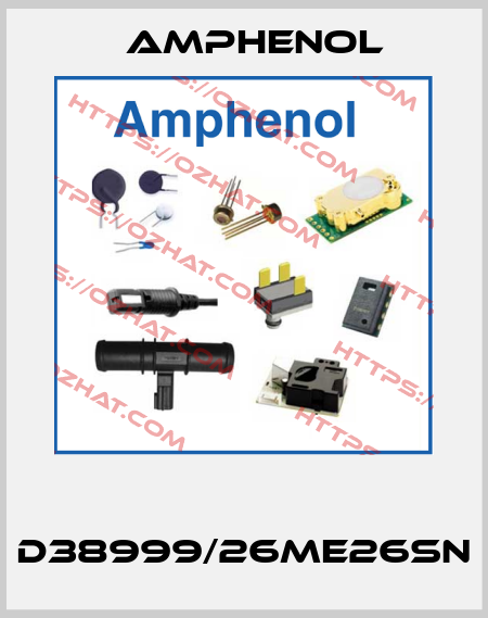  	  D38999/26ME26SN Amphenol