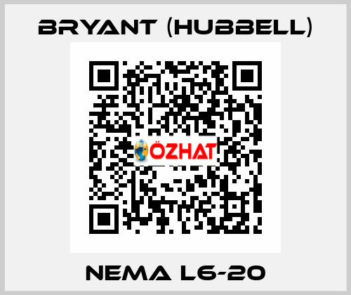 NEMA L6-20 Bryant (Hubbell)