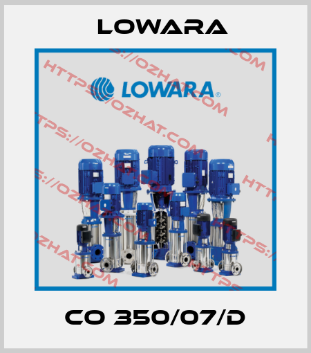 CO 350/07/D Lowara
