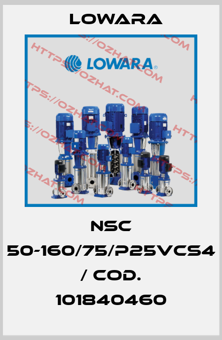 NSC 50-160/75/P25VCS4 / COD. 101840460 Lowara