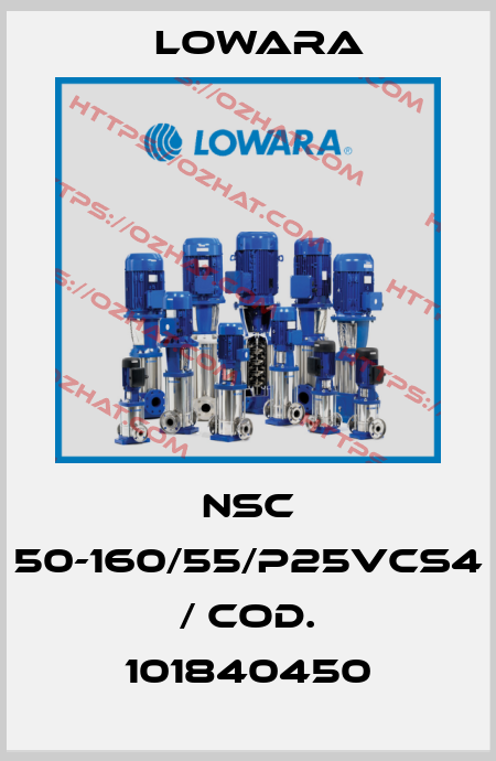 NSC 50-160/55/P25VCS4 / COD. 101840450 Lowara