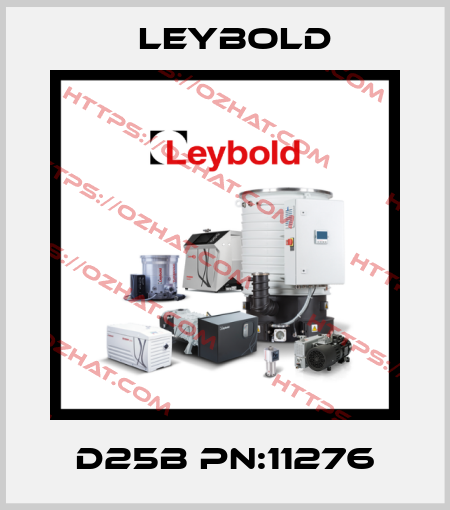 D25B PN:11276 Leybold