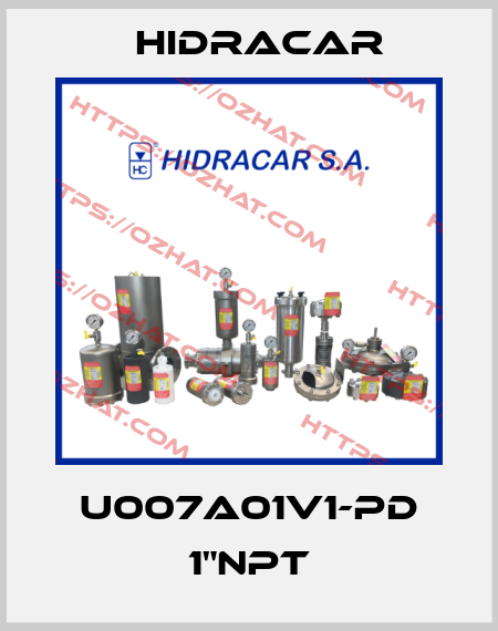 U007A01V1-PD 1"NPT Hidracar
