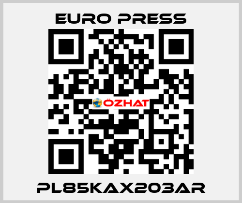PL85KAX203AR Euro Press