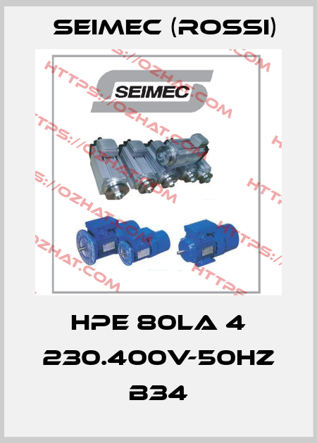 HPE 80LA 4 230.400V-50Hz B34 Seimec (Rossi)
