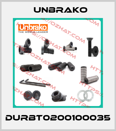 DURBT0200100035 Unbrako