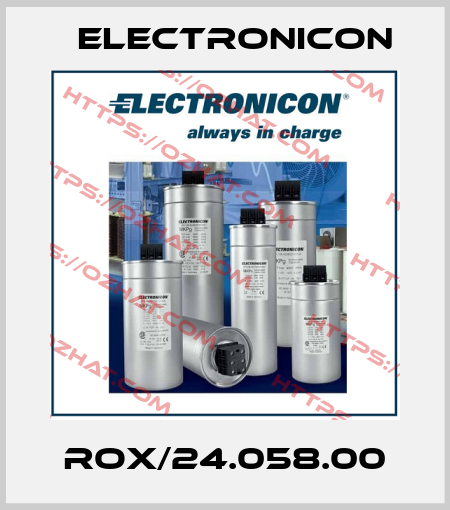 RoX/24.058.00 Electronicon