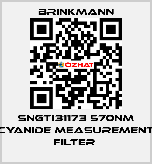 SNGTI31173 570NM CYANIDE MEASUREMENT FILTER  Brinkmann