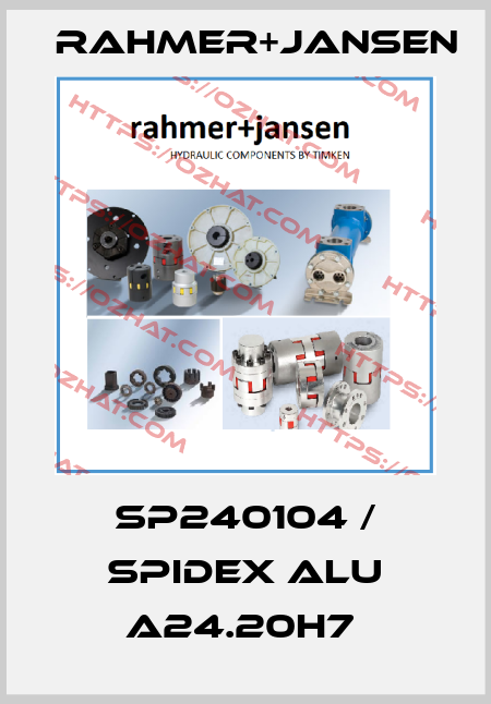 SP240104 / SPIDEX ALU A24.20H7  Rahmer+Jansen
