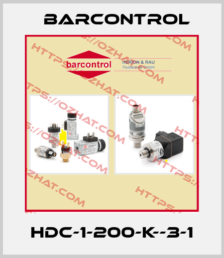 HDC-1-200-K--3-1 Barcontrol