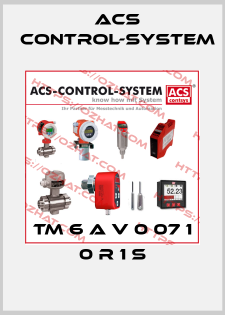 TM 6 A V 0 07 1 0 R 1 S Acs Control-System
