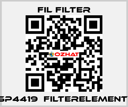 SP4419  FILTERELEMENT  Fil Filter