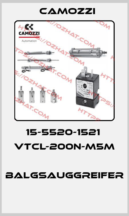 15-5520-1521  VTCL-200N-M5M  BALGSAUGGREIFER  Camozzi