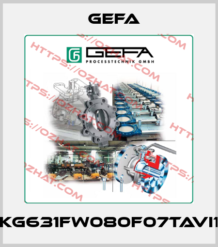KG631FW080F07TAVI1 Gefa