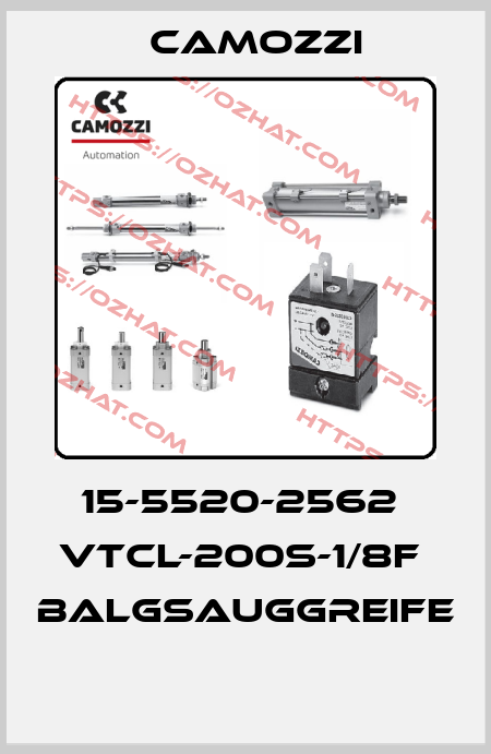 15-5520-2562  VTCL-200S-1/8F  BALGSAUGGREIFE  Camozzi