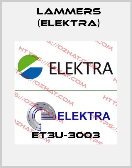 ET3U-3003 Lammers (Elektra)