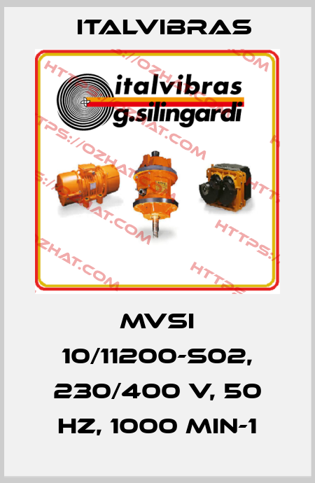 MVSI 10/11200-S02, 230/400 V, 50 Hz, 1000 min-1 Italvibras