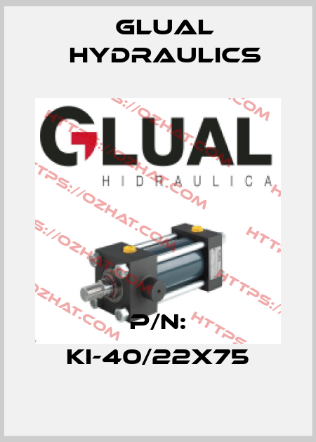P/N: KI-40/22X75 Glual Hydraulics