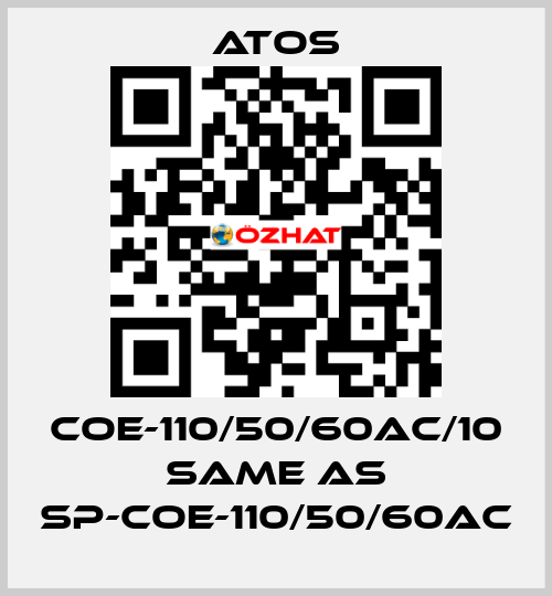 COE-110/50/60AC/10 same as SP-COE-110/50/60AC Atos