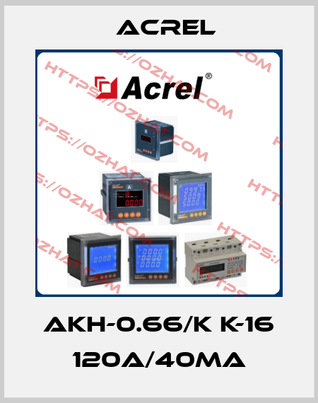 AKH-0.66/K K-16 120A/40mA Acrel