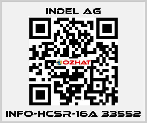 INFO-HCSr-16A 33552 INDEL AG