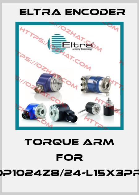 Torque arm for EH80P1024Z8/24-L15X3PR.037 Eltra Encoder