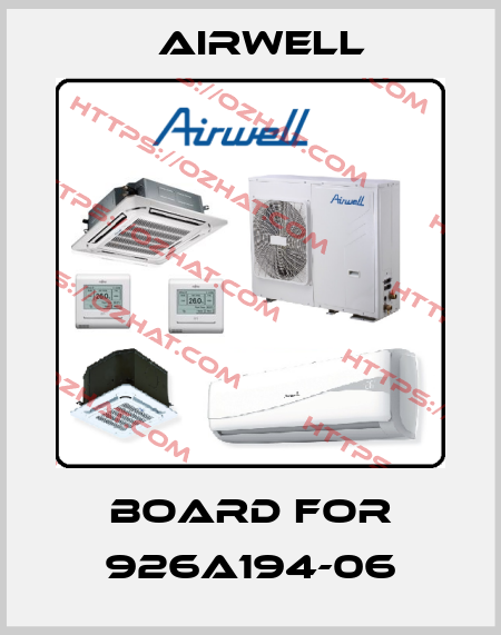 board for 926A194-06 Airwell